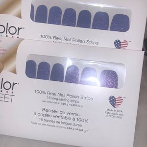 2 sets of colorstreet nails sets Anything Froze